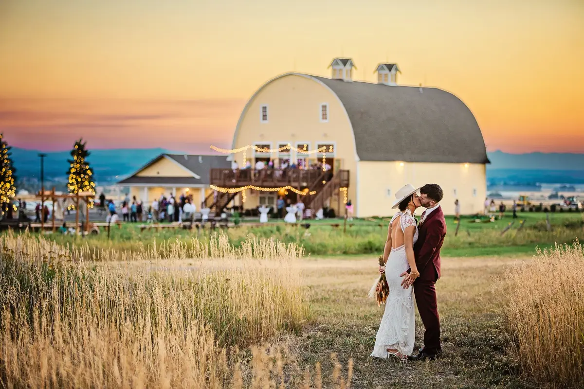 Big Yellow Barn — wedding venue in Bozeman, Montana