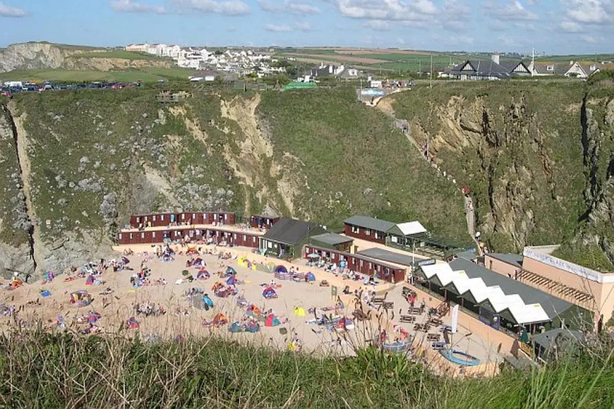 Lusty Glaze Beach — wedding venue in Cornwall, England