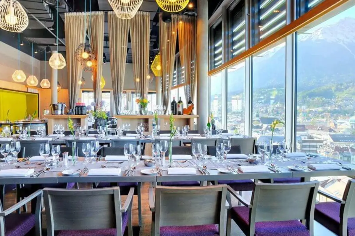 ADLERS Hotel Innsbruck / Restaurant weitsicht — wedding venue in Innsbruck, Austria