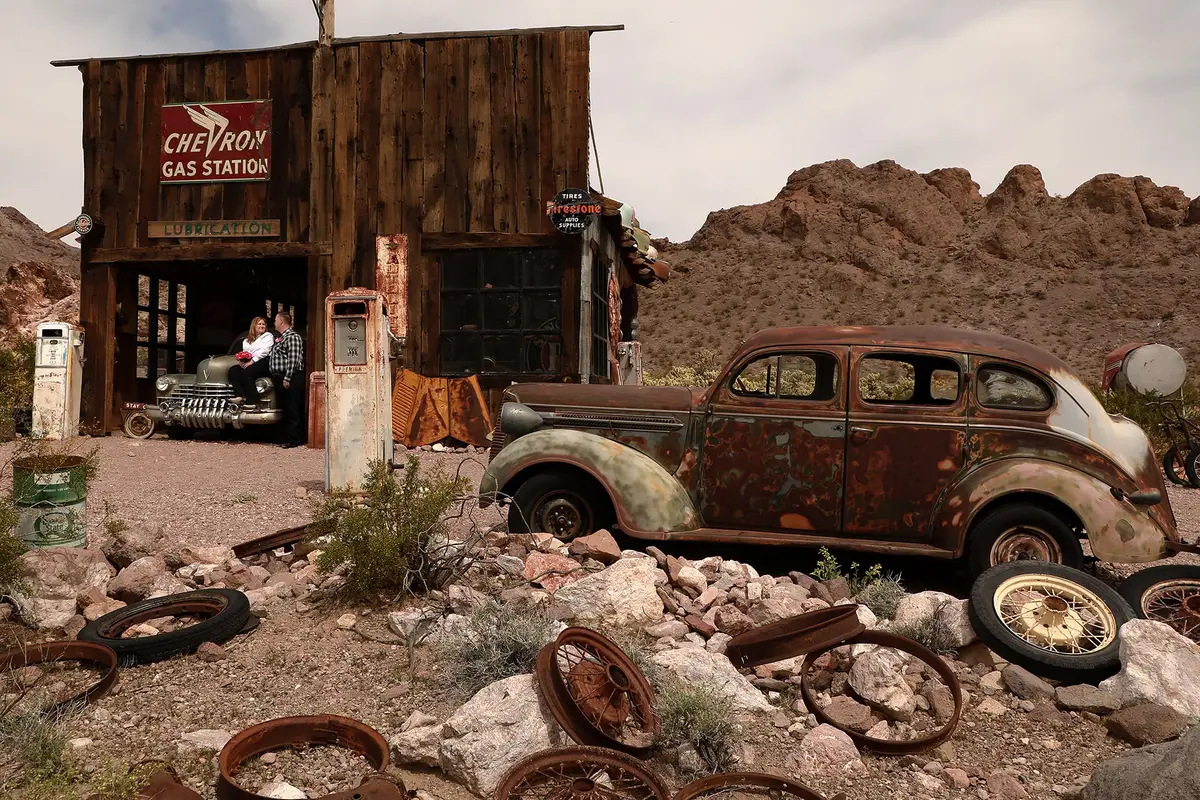 Nelson Ghost Town — wedding venue in Las Vegas, Nevada