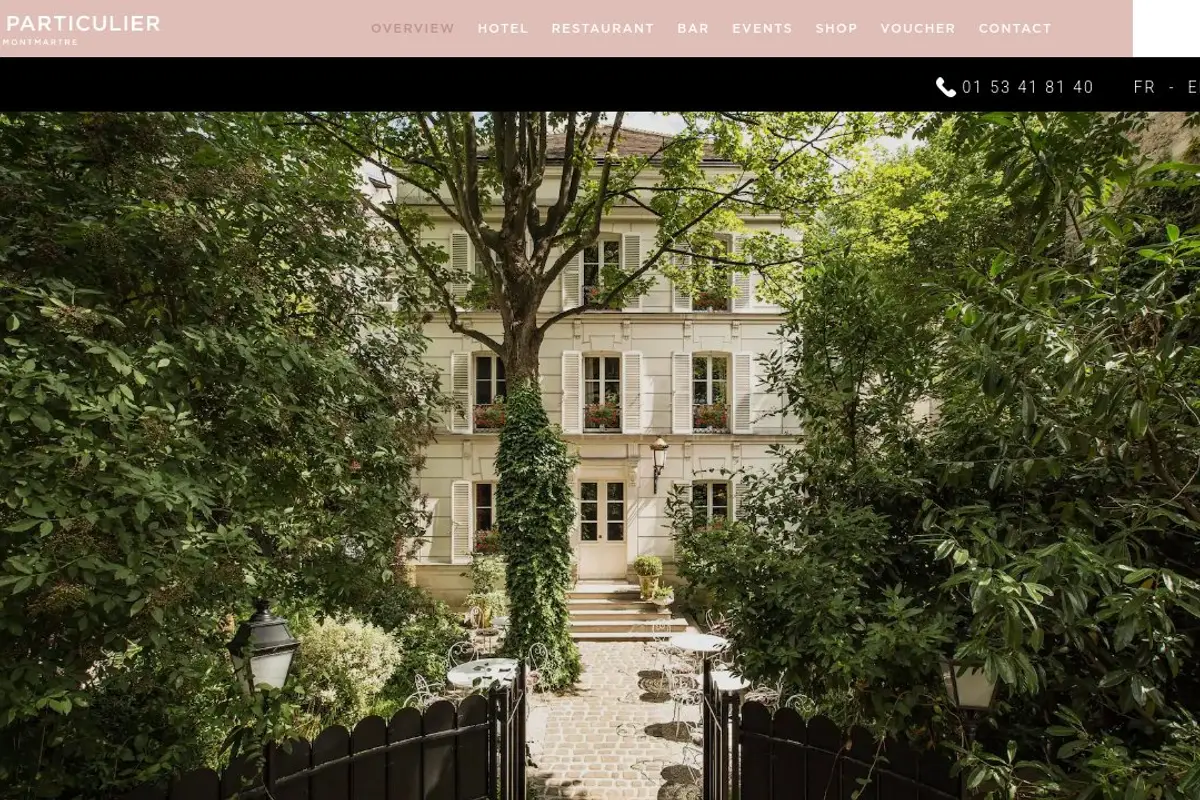 Hôtel Particulier Montmartre — wedding venue in Paris, France
