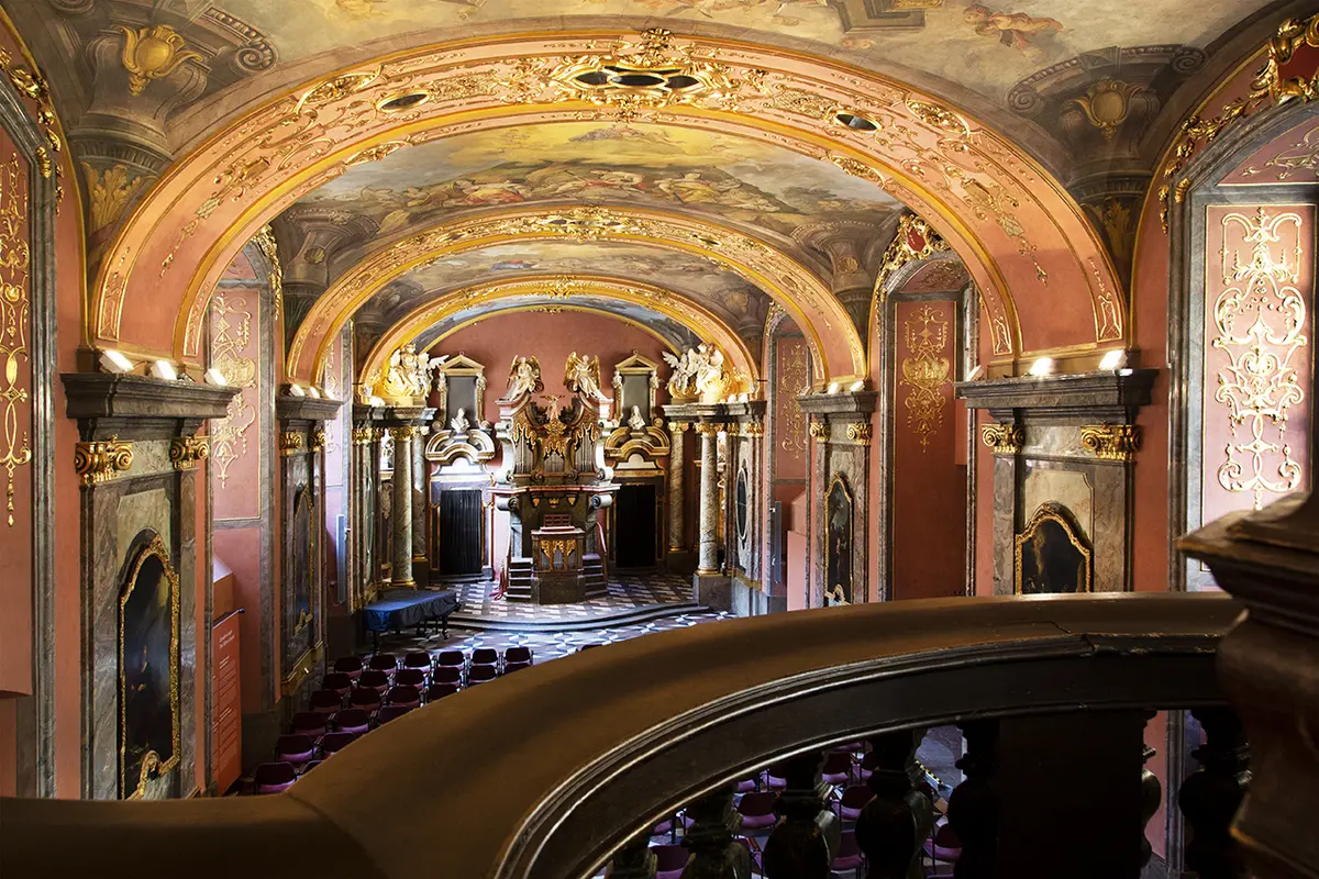 Klementinum Mirror Chapel — wedding venue in Prague, Czechia