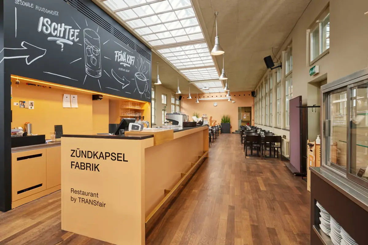 Restaurant Zündkapselfabrik — wedding venue in Thun, Switzerland